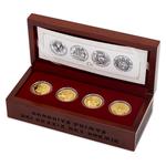 Niue / Gold Quarter Ounce 2018 George of Poděbrady - King - reverse photo