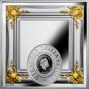 Niue / Silver Ounce 2014 Madonna of Torun - obverse photo