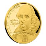 Gold Half Ounce 2016 William Shakespeare: Photo Coin, Niue, Gold Half Ounce 2016 William Shakespeare / thumbnail