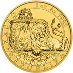 Niue / Gold Ounce 2018 Czech Lion / Reverse Proof in capsule - reverse photo