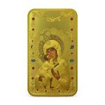 Niue / Silver Ounce 2013 Feodorovskaya Mother of God / Gilded - reverse photo