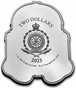 Niue / Silver Ounce 2023 Star Wars - 104th Battalion Helmet - obverse photo