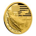 Gold Tenth-Ounce 2017 Battle of Midway: Photo Coin, Niue, Gold Tenth-Ounce 2017 Battle of Midway / thumbnail