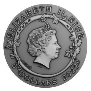 Niue / Silver Two Ounces 2022 Jason and the Argonauts - obverse photo