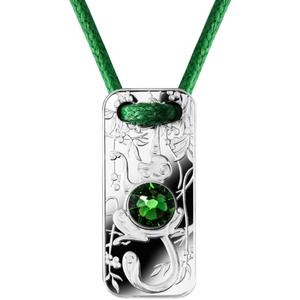 Niue / One Dollar Silver 2016 Year of the Monkey Pendant - reverse photo
