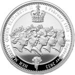 Silver Ounce 2022 Queen Elizabeth II - Royal Effigies: Photo In memory of Her Majesty Queen Elizabeth II Niue 2022 Silver Coin / thumbnail