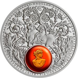 Niue / Silver Four Hundred Grams 2016 Amber Road - Europe - reverse photo