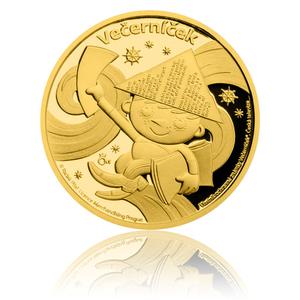 Niue / Five Dollars Gold 2015 Bedtime Stories - reverse photo