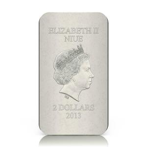 Niue / Silver Ounce 2013 Feodorovskaya Mother of God - obverse photo