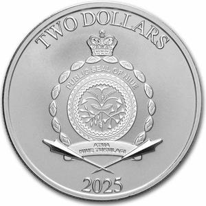 Niue / Silver Ounce 2025 Marvel - Iron-Man vs Ultron - obverse photo