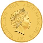 Gold Half Gram 2017 Mickey - Little Whirlwind: Photo Coin, Niue, Gold Half Gram 2017 Mickey - Little Whirlwind / thumbnail
