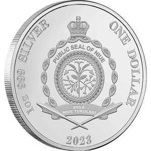 Niue / Silver Ounce 2023 Captain James Cook - obverse photo
