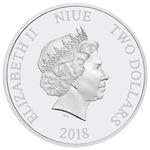 Silver Ounce 2018 Alice in Wonderland: Photo Coin, Niue, Silver Ounce 2018 Alice in Wonderland / thumbnail