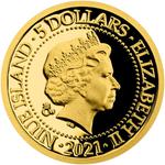 Gold Half Gram 2021 Saint Lucas: Photo Coin, Niue, Gold Half Gram 2021 Saint Lucas / thumbnail