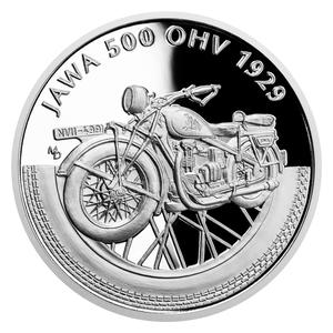 Niue / Silver Ounce 2019 Jawa Motorcycle - reverse photo