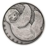 Silver Ounce 2020 Animal Champions - Sloth: Photo Coin, Niue, Silver Ounce 2020 Animal Champions - Sloth / thumbnail