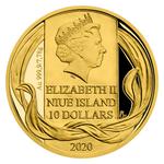 Gold Quarter Ounce 2020 St Ludmila - First Czech Saint: Photo Coin, Niue, Gold Quarter Ounce 2020 St Ludmila - First Czech Saint / thumbnail