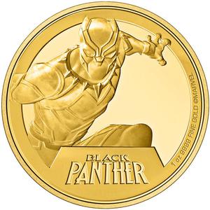 Niue / Gold Ounce 2023 Marvel - Black Panther - reverse photo
