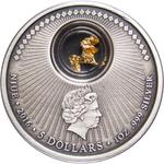 Silver Ounce 2016 California Gold Rush: Photo 2016 1 oz Antique Silver Niue Gold Rushes of the World California Coin (BU) / thumbnail