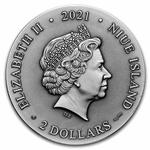Niue / Silver Two Ounces 2021 The Spirit of the Forest - obverse photo
