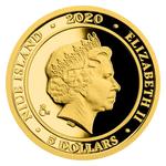Gold Tenth-Ounce 2020 Four Leaf Clover - Bobík: Photo Coin, Niue, Gold Tenth-Ounce 2020 Four Leaf Clover - Bobík / thumbnail
