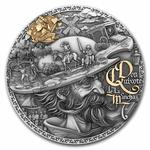 Silver Two Ounces 2024 Don Quixote de la Mancha: Photo Coin, Niue, Silver Two Ounces 2024 Don Quixote de la Mancha / thumbnail