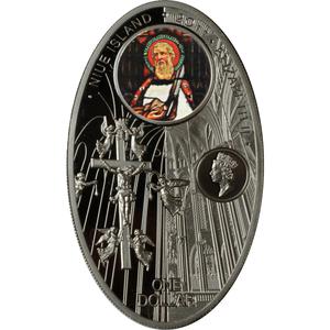 Niue / Silver Ounce 2011 Gothic Cathedrals - Santa Creu - obverse photo