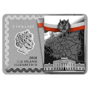 Niue / Silver Two Ounces 2018 Józef Piłsudski - obverse photo