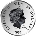 Silver Half Kilo 2020 Year of the Rat: Photo Coin, Niue, Silver Half Kilo 2020 Year of the Rat / thumbnail
