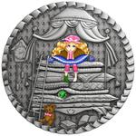 Niue / Silver Ounce 2021 The Princess and the Pea - reverse photo