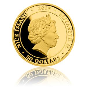 Niue / Gold Ounce 2015 Fairy Amalka - obverse photo