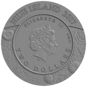 Niue / Silver Two Ounces 2017 Nummulites - obverse photo