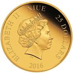 Gold Quarter Ounce 2016 Feng Shui - Phoenix: Photo Coin, Niue, Gold Quarter Ounce 2016 Feng Shui - Phoenix / thumbnail