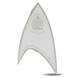 Niue / Silver Ounce 2025 Star Trek Medical Insignia - obverse photo