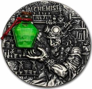 Niue / Silver Two Ounces 2022 Alchemist - reverse photo