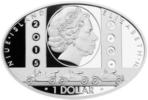 Niue / Silver Ounce 2015 Millionth Ford - obverse photo