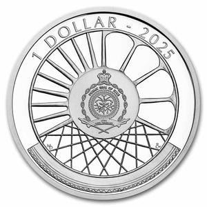 Niue / Silver Ounce 2025 On Wheels - Tractor Wikov 22 - obverse photo