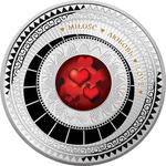 Niue / One Dollar Silver 2015 Love - reverse photo