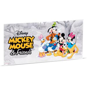Niue / Silver Five Grams 2017 Mickey Mouse and Friends - reverse photo