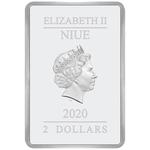 Silver Ounce 2020 Caped Crusader - Gotham City: Photo Coin, Niue, Silver Ounce 2020 Caped Crusader - Gotham City / thumbnail