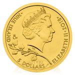 Gold Twenty-fifth Ounce 2018 Czech Lion: Photo Coin, Niue, Gold Twenty-fifth Ounce 2018 Czech Lion / thumbnail