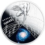 One Dollar Silver 2015 Spiral Galaxy NGC 1232: Photo Coin, Niue, One Dollar Silver 2015 Spiral Galaxy NGC 1232 / thumbnail