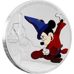 Silver Ounce 2017 Mickey Mouse - Fantasia: Photo Coin, Niue, Silver Ounce 2017 Mickey Mouse - Fantasia / thumbnail