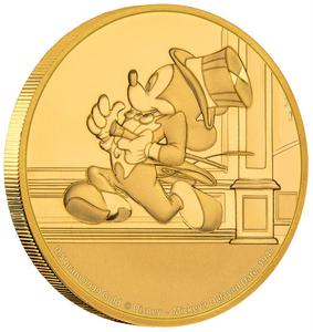 Niue / Gold Half Gram 2017 Mickey - Delayed Date - reverse photo