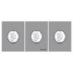 Silver Forty Grams 2014 Mona Lisa - The Louvre: Photo Coin, Niue, Silver Ounce 2014 Mona Lisa - The Louvre / thumbnail