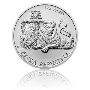 Niue / Silver Ounce 2017 Czech Lion - reverse photo