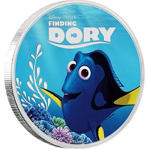 Niue / Silver Ounce 2016 Finding Dory - Dory - obverse photo
