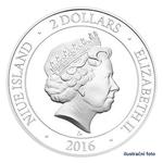 Silver Ounce 2016 Birch Leaf: Photo Coin, Niue, Silver Ounce 2016 Birch Leaf / thumbnail