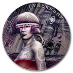 Silver Two Hundred Grams 2024 The Punk Universe - Cyberpunk: Photo Coin, Niue, Silver Two Hundred Grams 2024 The Punk Universe - Cyberpunk / thumbnail