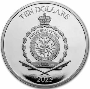 Niue / Silver Three Ounces 2023 Superman Anniversary - obverse photo